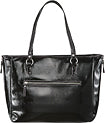 Hide N Chic Expandable Laptop Tote Bag - Black