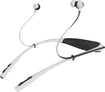 Buds Behind-the-Neck Headphones - White/Black