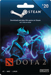 DOTA 2 Steam Wallet Card ($20)