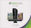 Xbox 360 4GB Holiday Bundle with Kinect and 2 Games