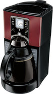 12-Cup Coffeemaker - Black/Red