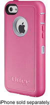 Defender Series Case and Holster for Apple® iPhone® 5c - Powder Gray/Pink