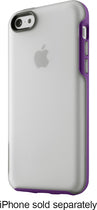Grip Candy Case for Apple® iPhone® 5c - Clear/Purple