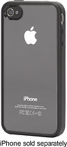 Reveal Hard Shell Case for Apple® iPhone® 4 and 4S - Black/Clear