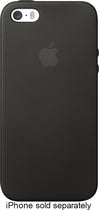 Leather Case for Apple® iPhone® 5 and 5s - Black