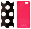 Hot to Trot Collection Hard Shell Case for Apple® iPhone® 5 - Black/White