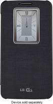 QuickWindow Folio Case for LG G2 Cell Phones (AT&T, Sprint, TMUS) - Black