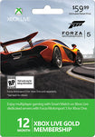 Xbox Live 12 Month Gold Membership - Forza 5