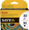 30 Ink Cartridge for Select Kodak Printers Combo Pack - Cyan, Magenta, Yellow, Black