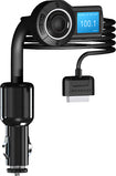 Corded FM Transmitter for Apple® iPod® and iPhone® - Black