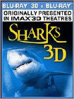 Sharks 3D (3-D) (Blu-ray 3D)