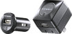 Compact Wall & Car Charger Bundle for Apple® iPod® & Most MP3 Players - Black