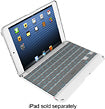 ZAGGkeys Folio Keyboard Case for Apple® iPad® mini with Retina display - White