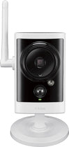 Outdoor Wireless High-Definition Surveillance Camera - White/Black