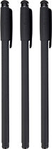 Stylus/Pens (3-Pack) - Black