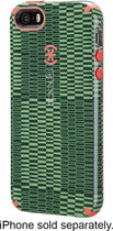 Case for Apple® iPhone® 5 and 5s - Military Green/Red