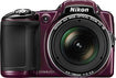 Coolpix L830 16.0-Megapixel Digital Camera - Plum