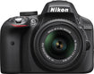 D3300 DSLR Camera with 18-55mm VR Lens - Black