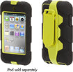 Survivor Case for 4th Generation Apple® iPod® touch - Black/Acid Green
