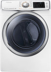 7.5 Cu. Ft. 13-Cycle Steam Electric Dryer - White