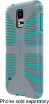 CandyShell Grip Case for Samsung Galaxy S 5 Cell Phones - Gray/Blue