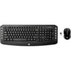 Classic Wireless Desktop Keyboard and Mouse - Black