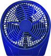 9" Table Fan - Blue