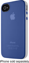 Grip Candy Case for Apple® iPhone® 4 and iPhone 4S - Blue/White