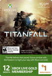 Xbox Live 12+1 Month Gold Membership - Titanfall