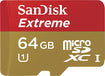 Extreme 64GB microSDXC Class 10 UHS-1 Memory Card