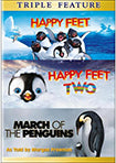 Happy Feet/Happy Feet 2/March of the Penguins (DVD)