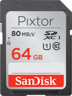 Pixtor 64GB SDXC Class 10 UHS-1 Memory Card