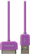 3' Apple® 30-Pin Cable - Orchid