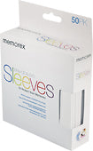50-Pack White CD/DVD Sleeves - White