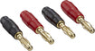 Speaker Wire Banana Plugs (4-Count)