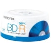 Blu-ray Recordable Media - BD-R - 6x - 25 GB - 30 Pack Spindle