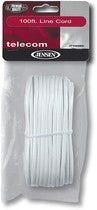100' Line Cord - White