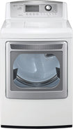 SteamDryer 7.3 Cu. Ft. 14-Cycle Ultra-Large Capacity Steam Electric Dryer - White