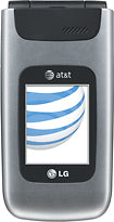 A340 Mobile Phone - Silver (AT&T)