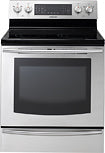 30" Self-Cleaning Freestanding Electric Convection Range - Stainless-Steel