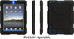Survivor Case for Apple® iPad® 2nd-, 3rd- and 4th-Generation - Black/Blue