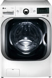 5.2 Cu. Ft. 14-Cycle Mega Capacity High-Efficiency Steam Front-Loading Washer - White