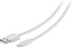 10' Lightning Charge-and-Sync Cable - White