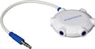 6" 5-Way Stereo Splitter - White