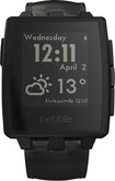 Steel Smart Watch for Select iOS and Android Devices - Black
