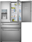 Showcase 29.5 Cu. Ft. 4-Door French Door Refrigerator with Thru-the-Door Ice and Water - Stainless-Steel