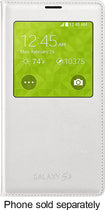 S-View Flip Cover for Samsung Galaxy S 5 Cell Phones - White