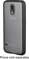 Frosted Case for Samsung Galaxy S 5 Cell Phones - Clear/Black