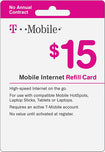 $15 Top-Up Prepaid Mobile Internet Card