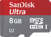 Ultra 8GB microSDHC UHS-I Class 10 Memory Card